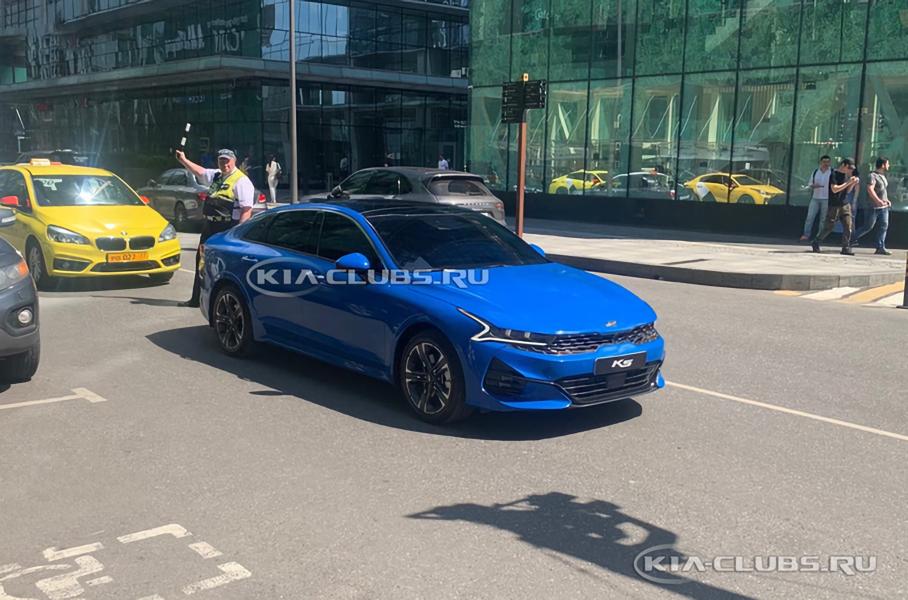 В Москве запечатлели новую Kia Optima