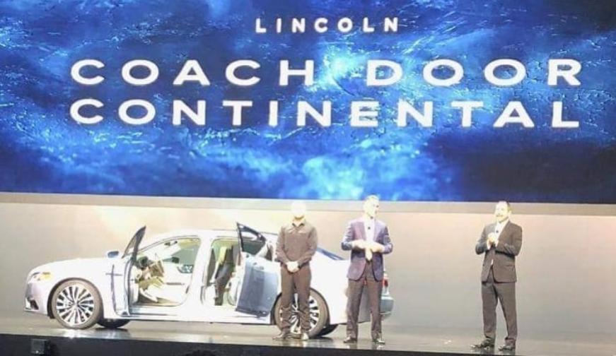 Lincoln Continental будет жить: рестайлинг и распашные двери