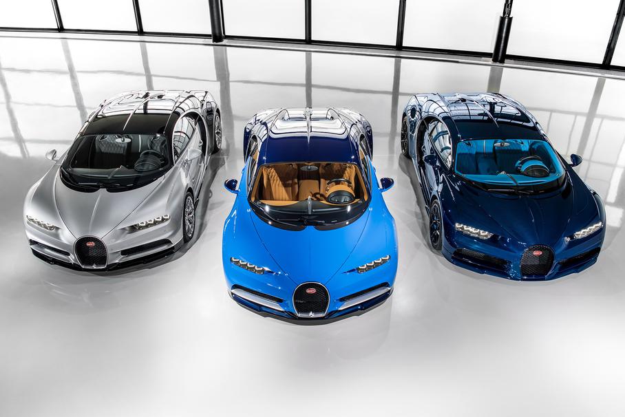 Bugatti почти распродала всю серию гиперкара Chiron: осталось менее 100 единиц