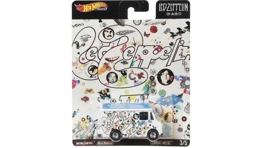 Led Zeppelin представляет коллекцию автомобилей Hot Wheels