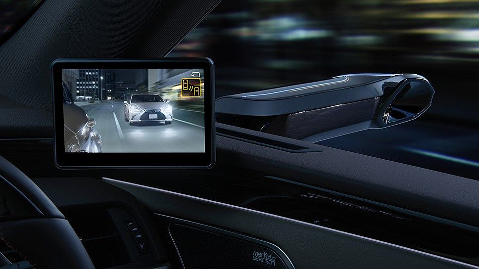 Новый седан Lexus ES получит камеры вместо боковых зеркал 