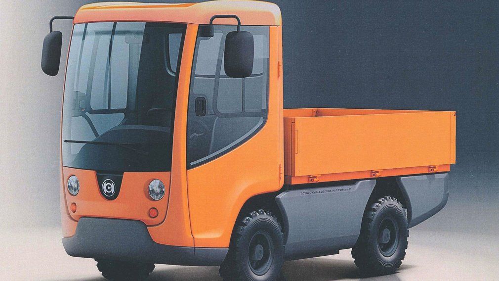 Первый электрический грузовик запатентовал поставщик деталей для Aurus