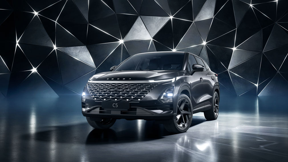 Кроссовер Omoda C5 получил специальную модификацию Black Diamond для России 