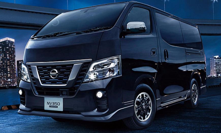 Микроавтобус Nissan NV350 Caravan обзавелся роскошной модификацией 
