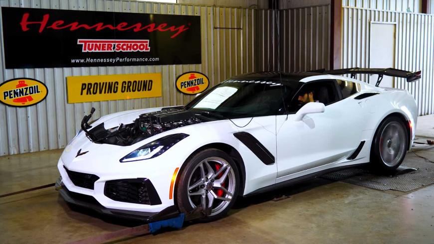 Hennessey представила модернизированный Corvette ZR1 на 1000 л. с. 