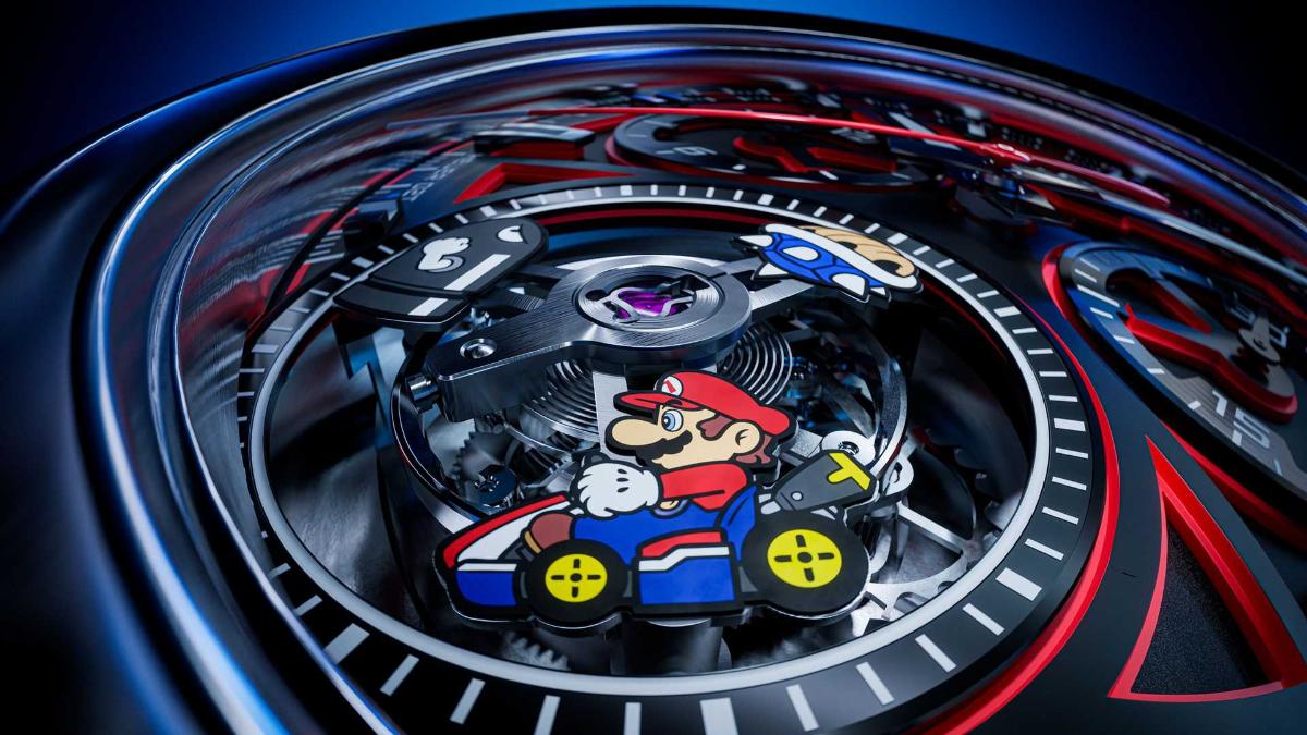 Представлены часы Mario Kart от Tag Heuer стоимостью 1 625 344 руб. 