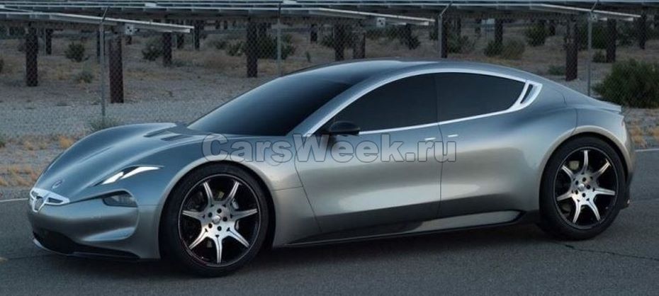 Тизеры закончились, Fisker eMotion представлен во всей красе.