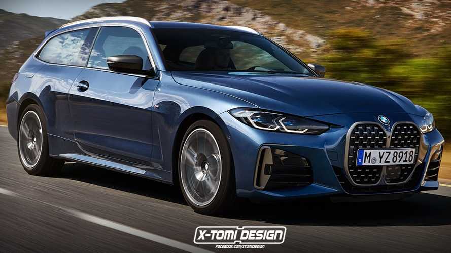 В интернете показали  новый BMW 4-Series в кузове шутинг-брейк