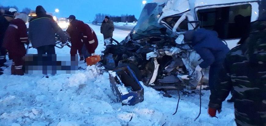 Авария на трассе Москва-Уфа унесла жизнь двух человек