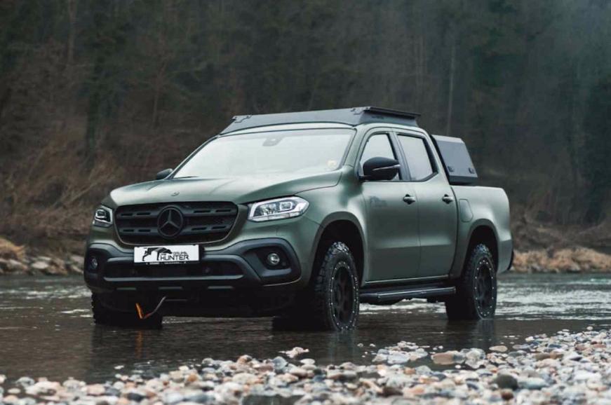 Немцы превратили пикап Mercedes X-Class в идеальное авто для охоты 