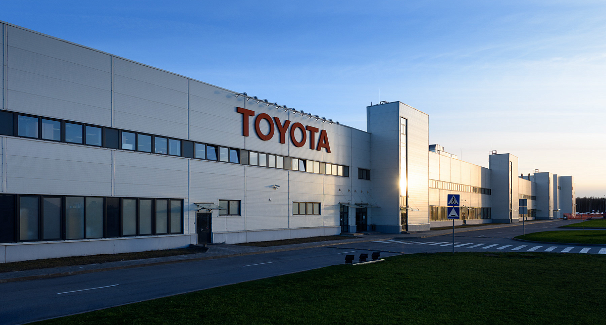 На автозаводе Toyota в Питере стартовала процедура консервации после остановки конвейеров