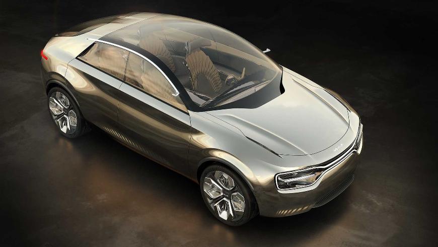 Kia представила в Женеве концепт электромобиля