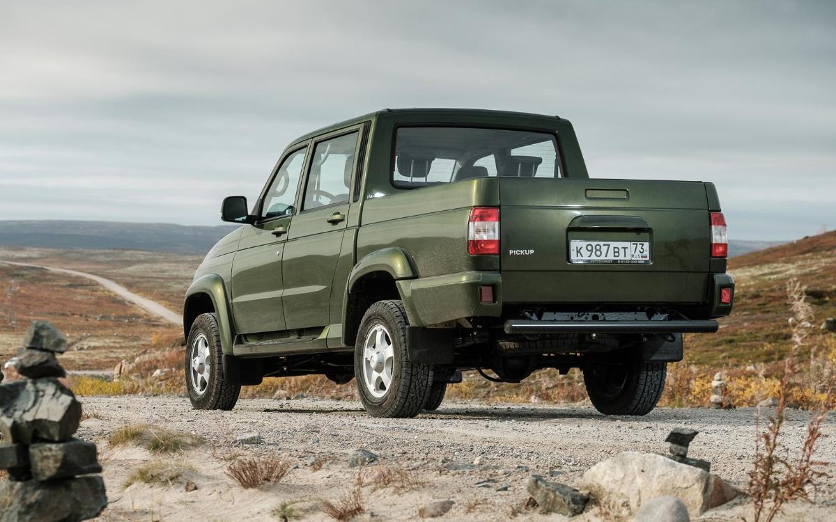 UAZ Pickup стал самым недорогим автомобилем в сегменте в РФ в 2023 году