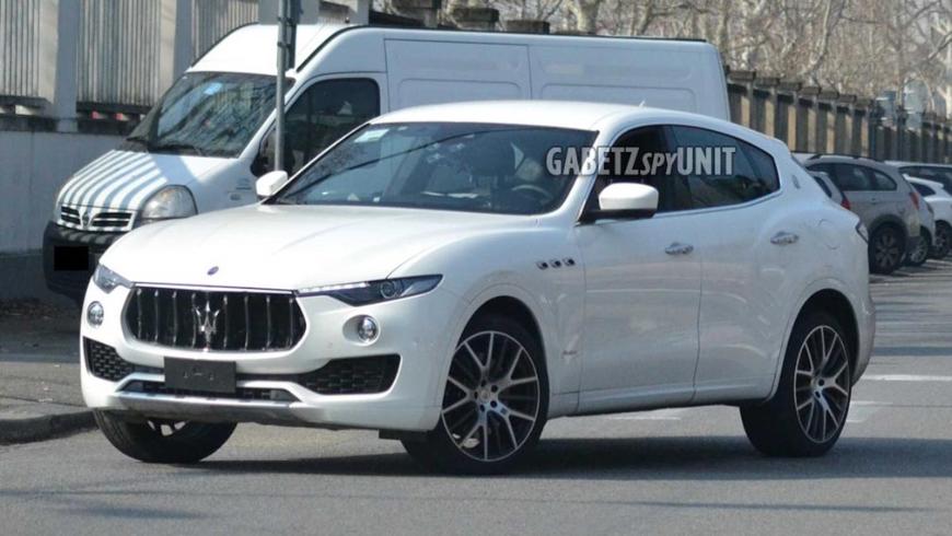 Обновленный Maserati Levante проходит испытания
