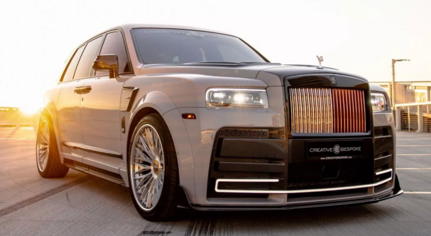 На продажу выставлен изготовленный на заказ Rolls-Royce Cullinan за 45 млн рублей 