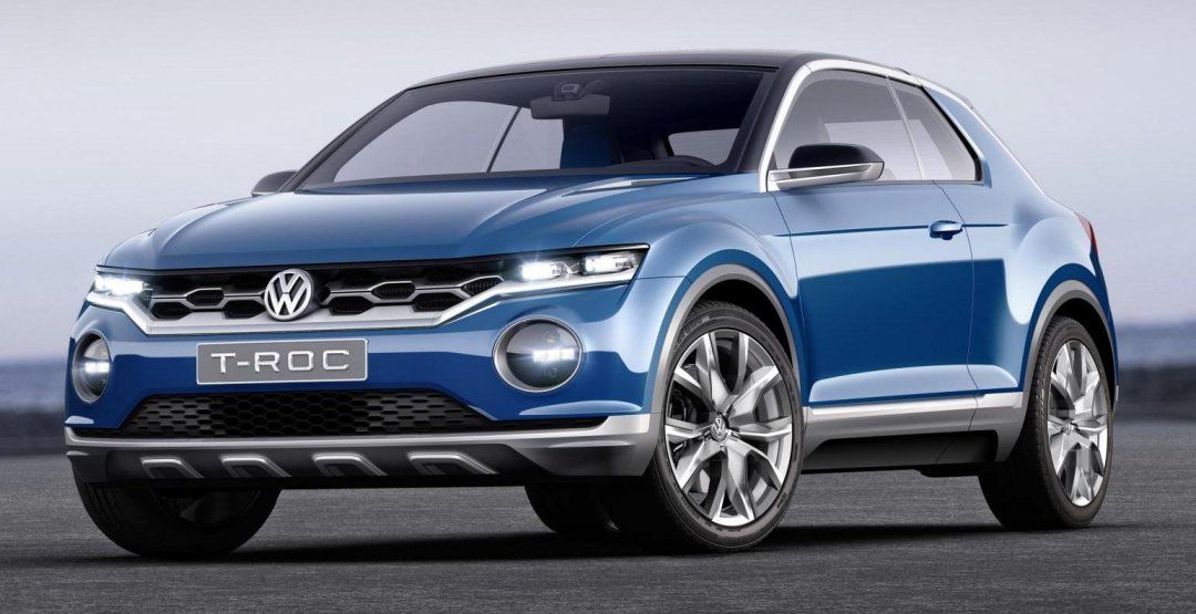 Volkswagen запустит продажи кроссовера T-ROC в 2017-ом