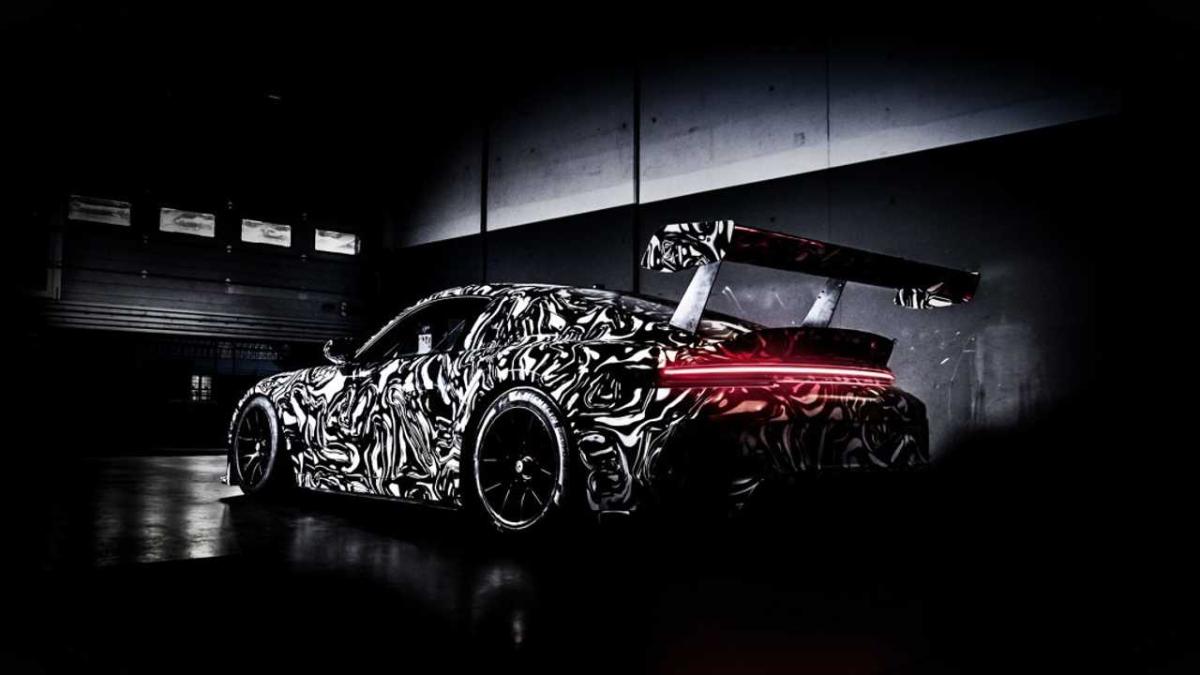 Porsche показала обновленное гоночное купе 911 GT3 Cup 