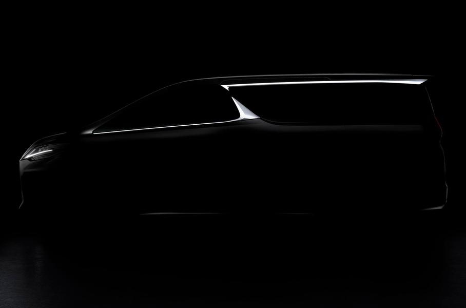 Lexus подтвердила новый минивэн LM официальным тизером и анонсом