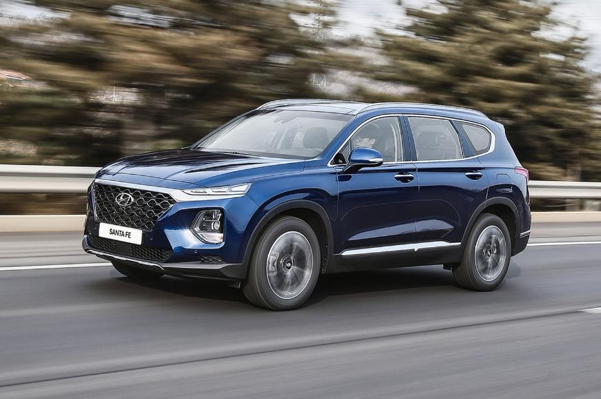 Hyundai огласил цены на обновленный кроссовер Santa Fe 