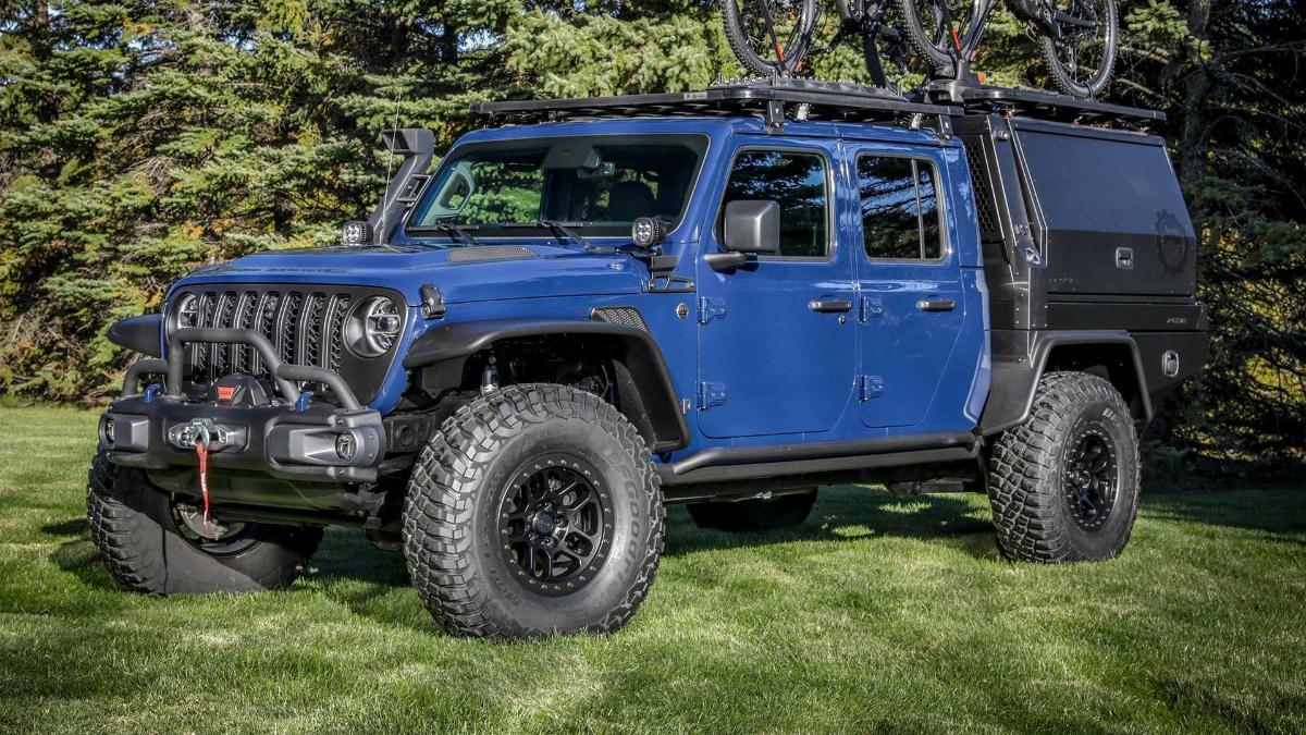 Jeep Gladiator Top Dog или внедорожник для заядлых горных байкеров