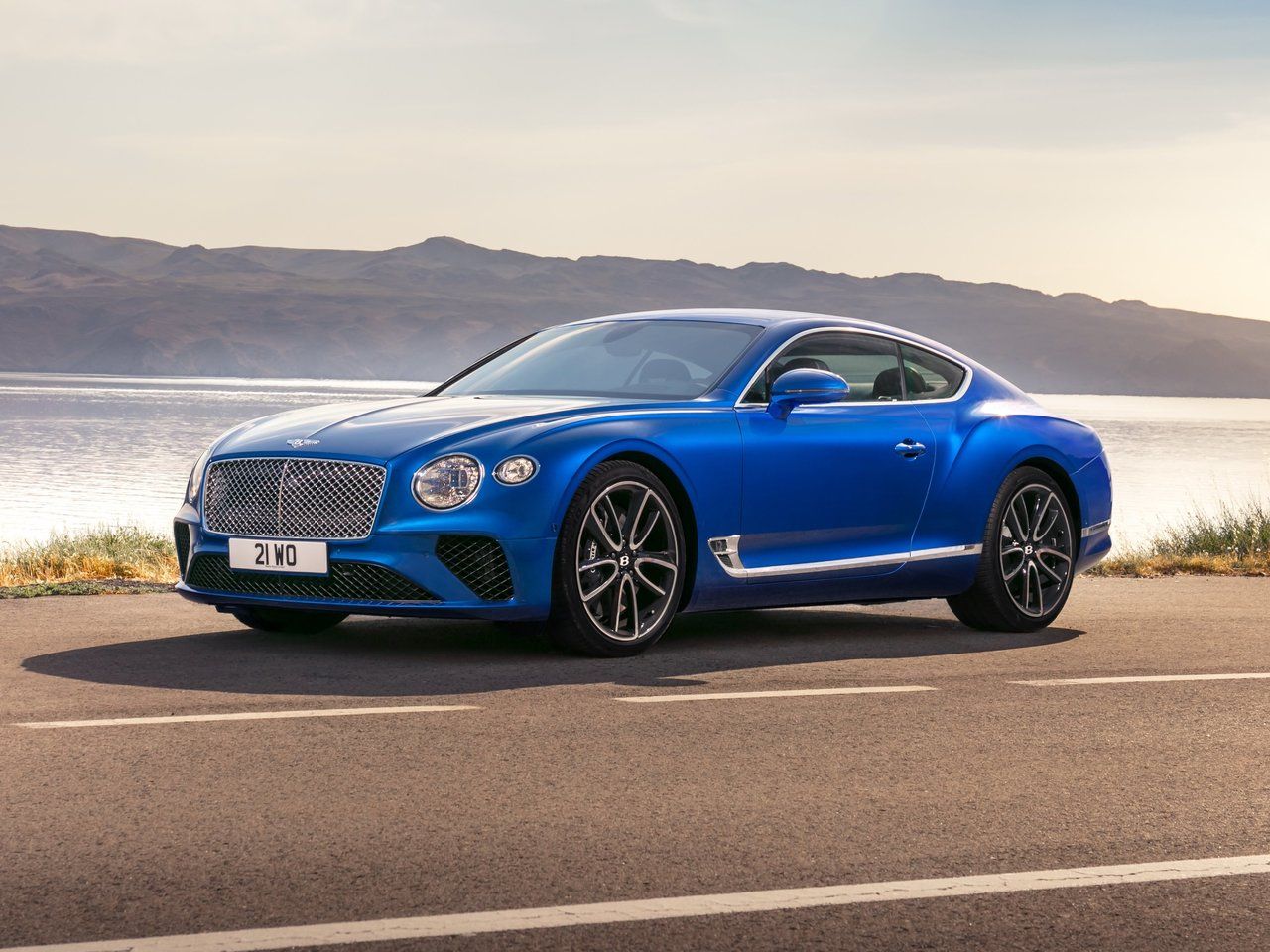 Continental gt синий матовый