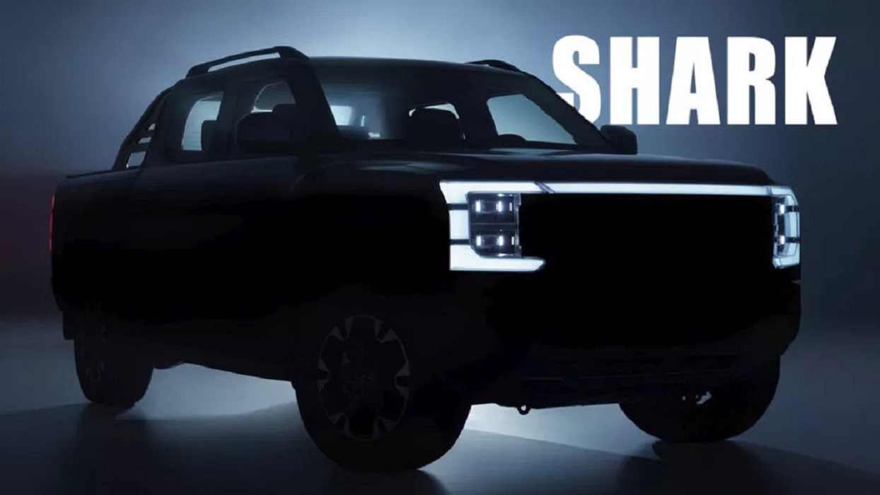 Пикап BYD Shark на 480 л.с. имитирует стиль Lightning Signature Ford F-150