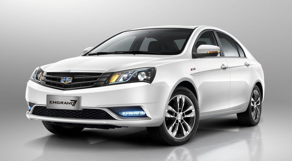 Седан Geely Emgrand 7 станет технологичным локомотивом компании 