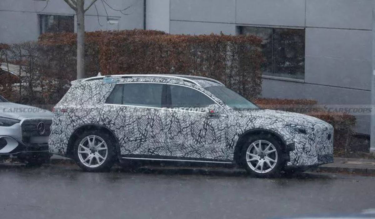 Автомир в ожидании: замечен прототип удлиненного Mercedes GLC EQ