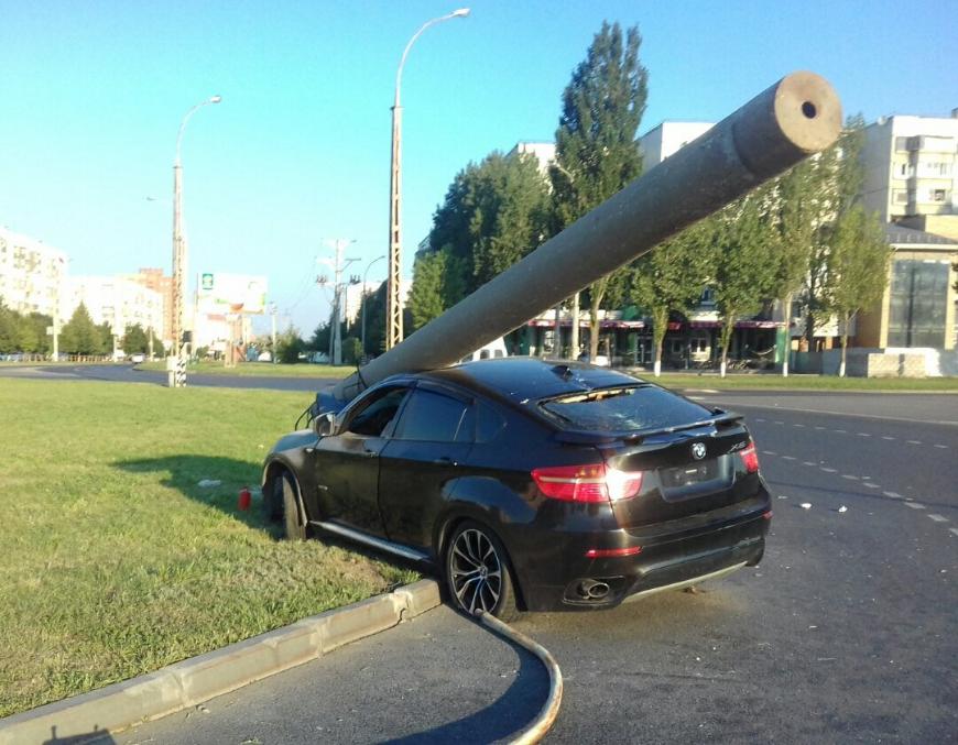 Забавное фото не забавной аварии в Тольятти