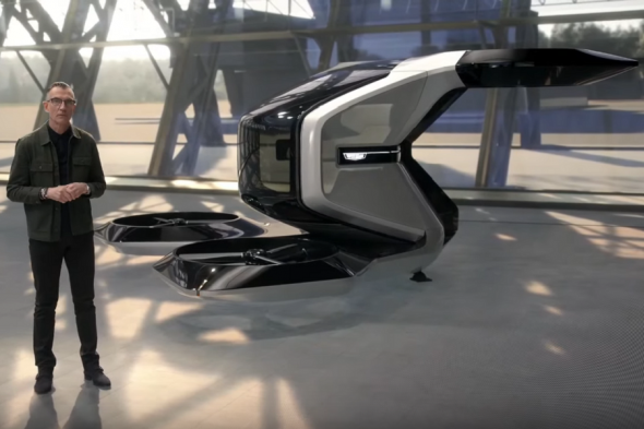 Прототип летающего автомобиля от General Motors официально представлен