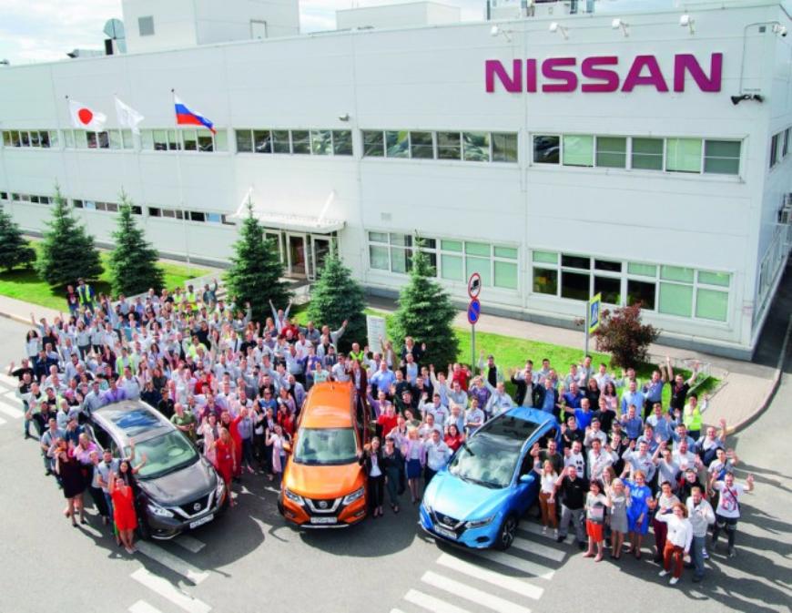 За 10 лет петербургский завод Nissan выпустил 370 тысяч авто
