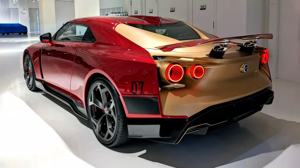 Дизайнер Italdesign представил Nissan GT-R50 в цветах костюма Железного человека за 1,1 млн долларов