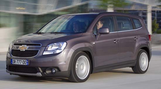 Chevrolet Orlando, поставляемый в Россию, получит дополнительное оборудование