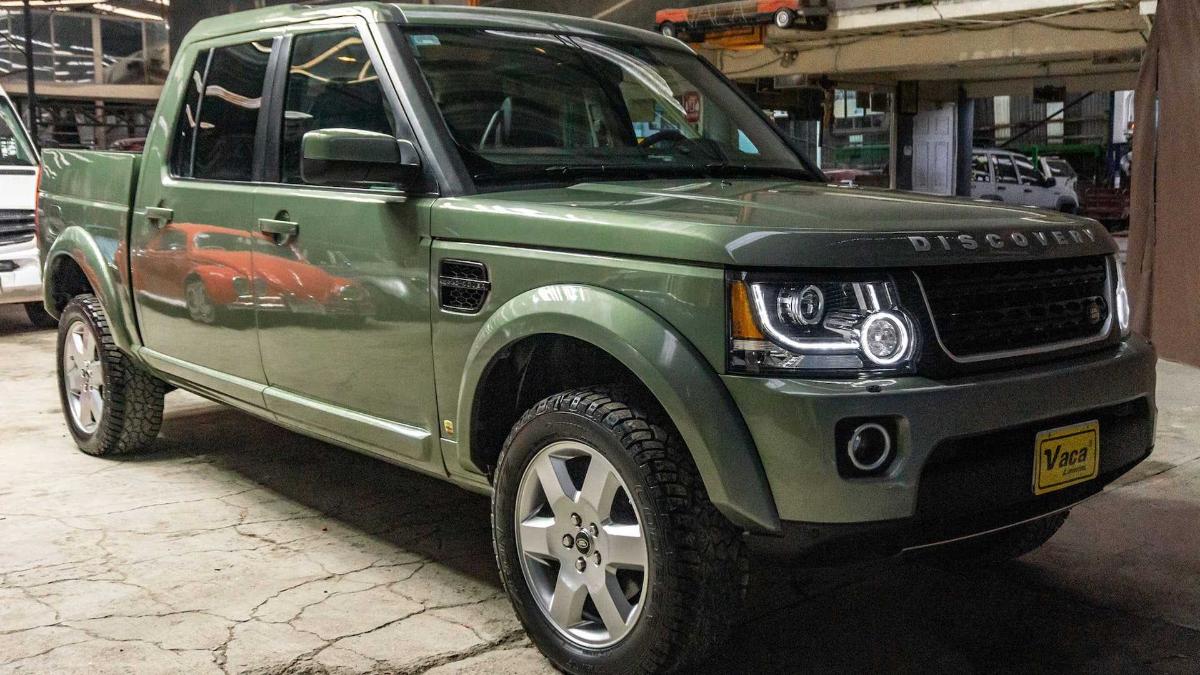 Тюнеры показали Land Rover Discovery в кузове пикап