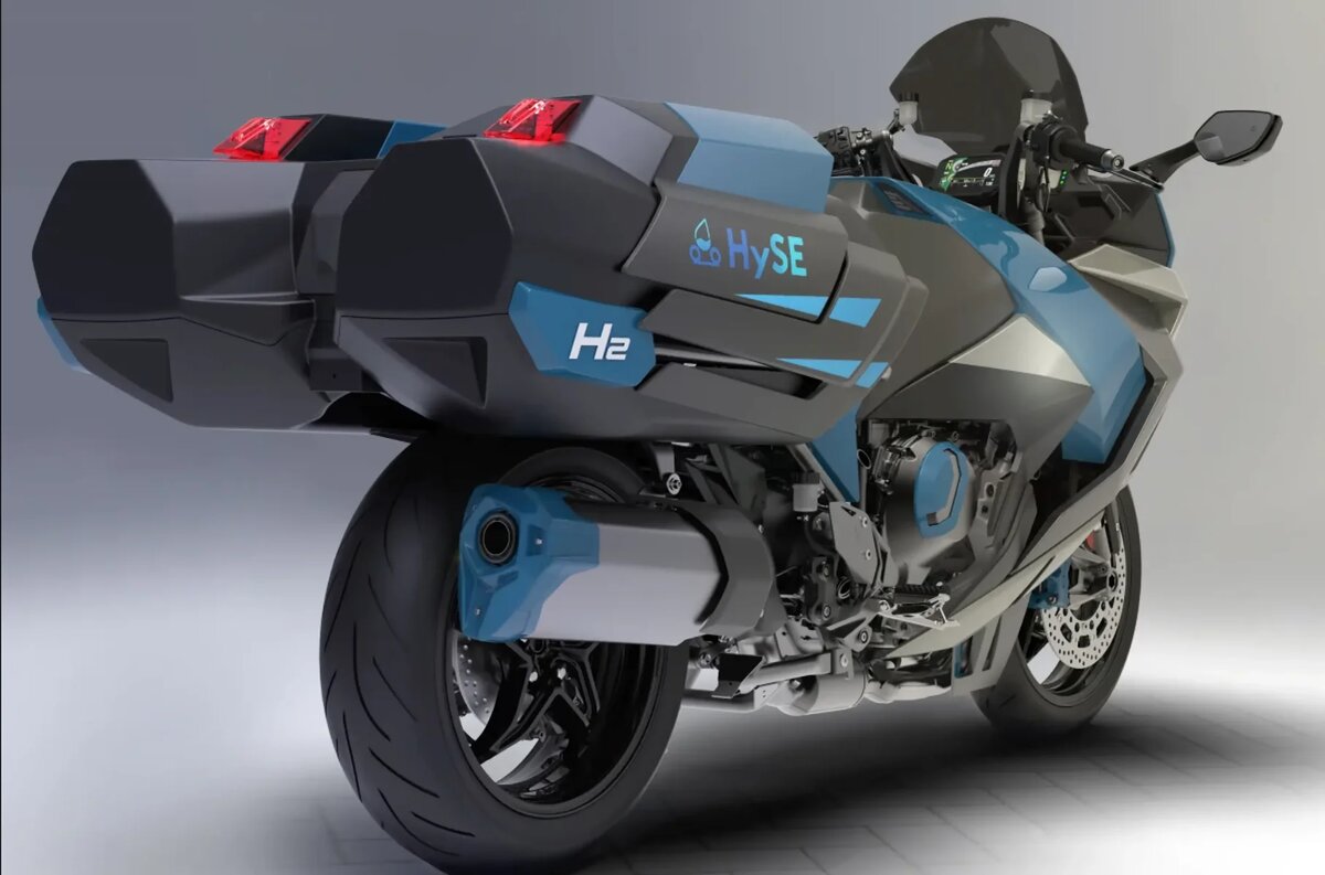 Компания Kawasaki построила водородный супербайк 