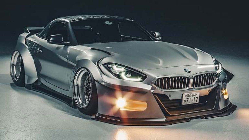 BMW Z4 Batmobile продемонстрировали на рендерных изображениях
