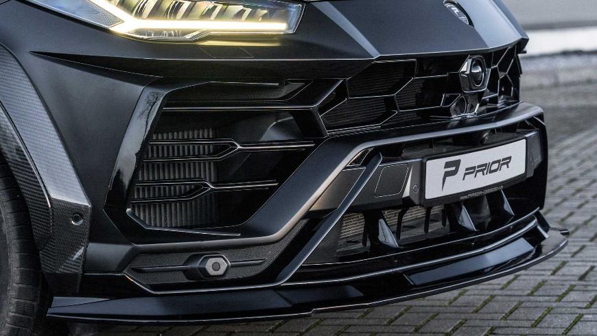 Ателье Prior Design представило достаточно спорный комплект стайлинга для Lamborghini Urus 