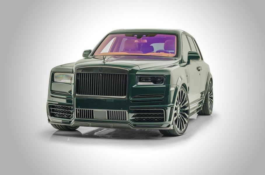 Rolls-Royce Cullinan окрасили в национальный британский гоночный цвет