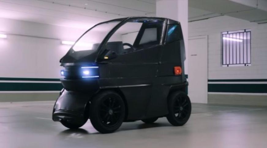 В Дюссельдорфе презентовали электромобиль-трансформер iEV 1