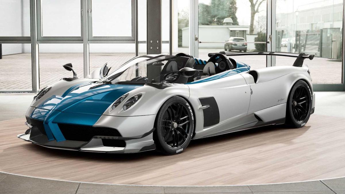 Pagani запустила крутой визуализатор для родстера Huayra BC