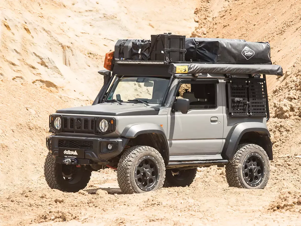 Тюнинг-ателье Delta 4X4 представило внедорожник Suzuki Jimny для тяжелого  бездорожья