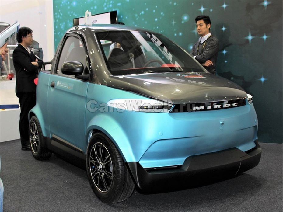В Тайване был представлен мини электромобиль с кузовом изготовленным на 3D-принтере