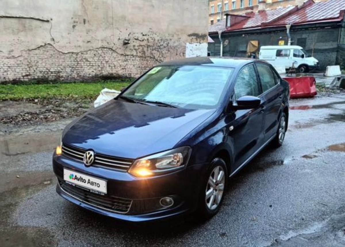 В России продают седан Volkswagen Polo в состоянии «капсулы времени»