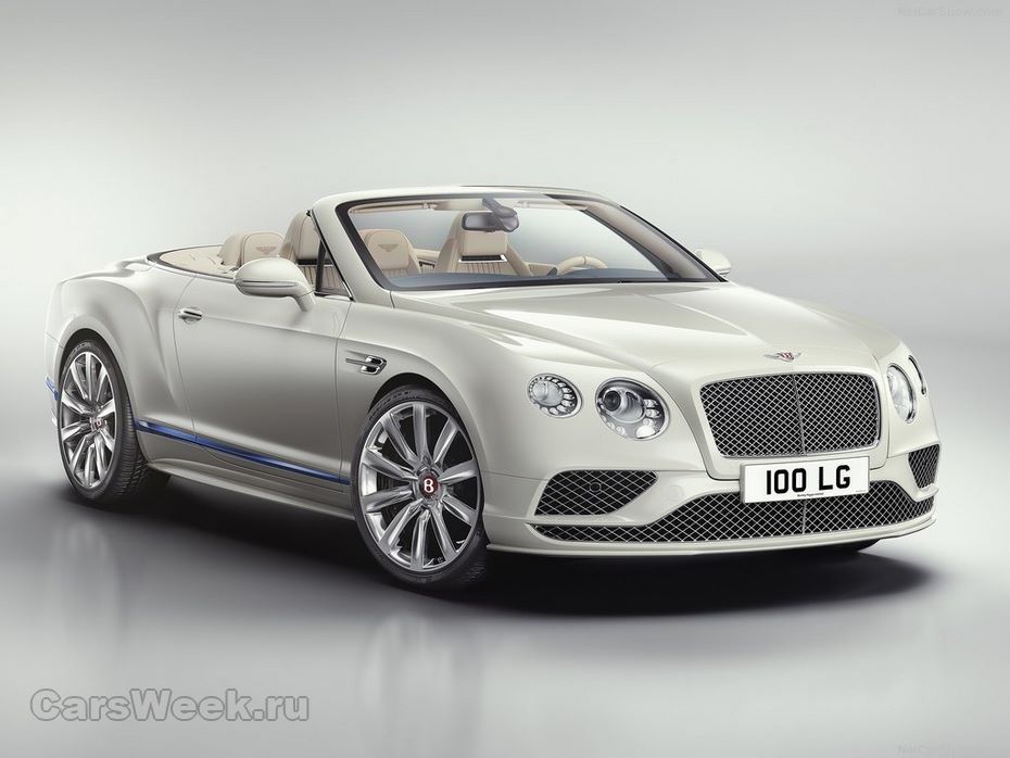 Bentley Continental GT получит лимитированную серию из 30 автомобилей