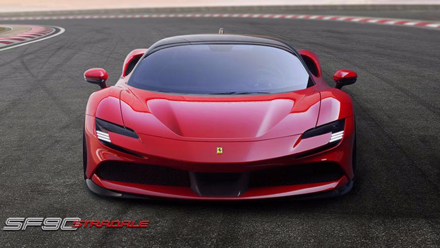 В Ferrari показали, на что способен гибридный SF90 Stradale