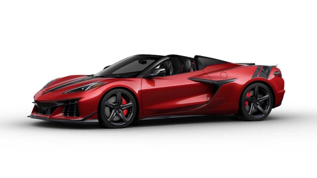 На конфигураторе собрали самый дорогой CHEVROLET Corvette Z06 2023 года за  182 180 долларов