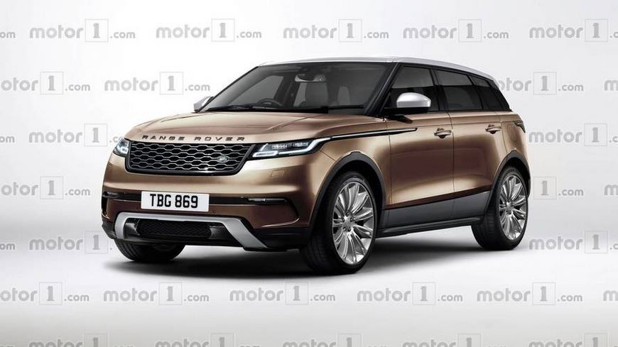 В сети появился рендер самого маленького Range Rover Evoque 2019