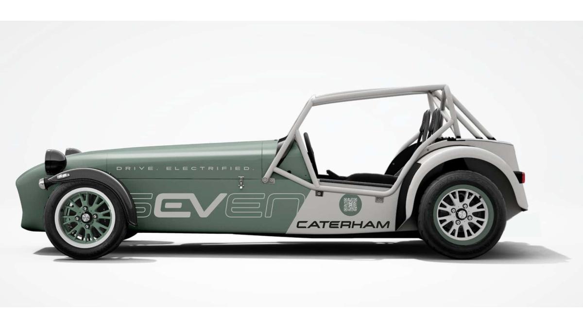 Представлен Caterham EV Seven Concept или спортивный электромобиль будущего