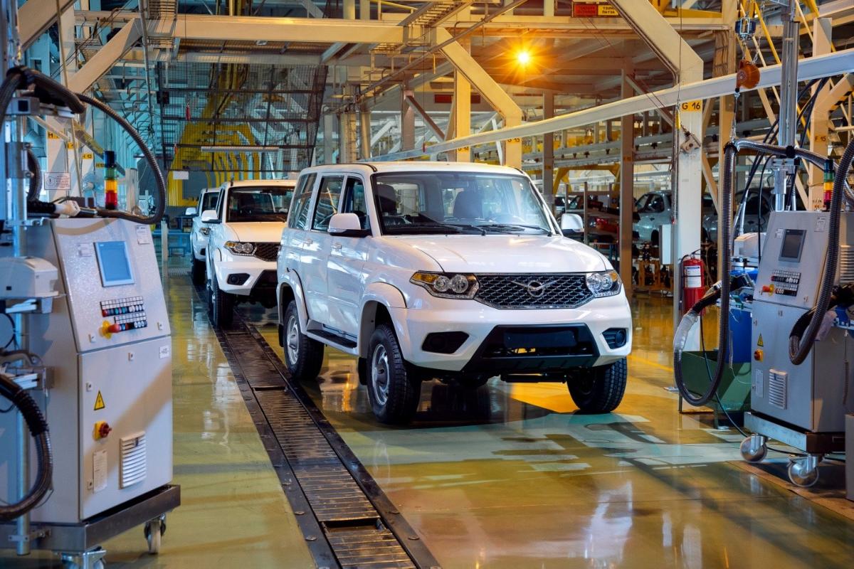 Ульяновский автомобильный завод УАЗ открыл собственный цех по сборке колёс