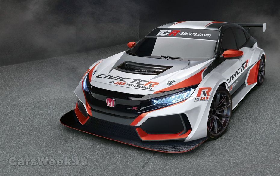 Honda презентовала новый спорткар для серии гонок TCR